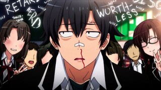 Anime my Teen romantic comedy MC ini sangat bikin suasana ke konyolan 🔥🤣( Lycris x AMV)#