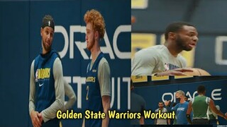 Golden State Warriors Work Out