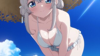 The charm of swimsuit