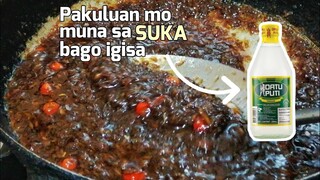 BAGOONG ALAMANG | SIKRETO PARA SUMARAP AT TUMAGAL | Kusina De Swabe