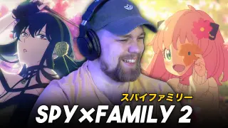 SPY x FAMILY OPENING #2 | FIRST REACTION