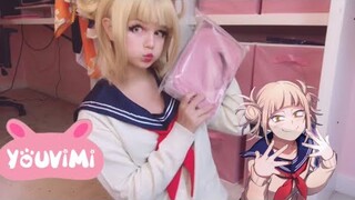 Youvimi Unboxing in Toga cosplay!