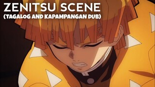 Zenitsu Scene (Tagalog and Kapampangan Dub)