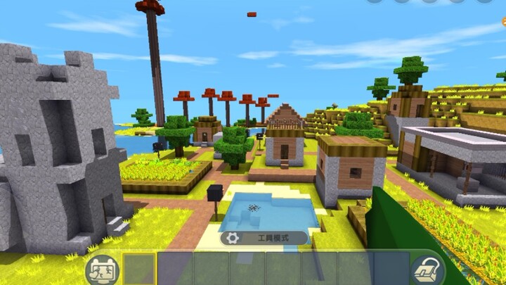 [Game] Membuat Desa Minecraft 100% di Dunia Mini