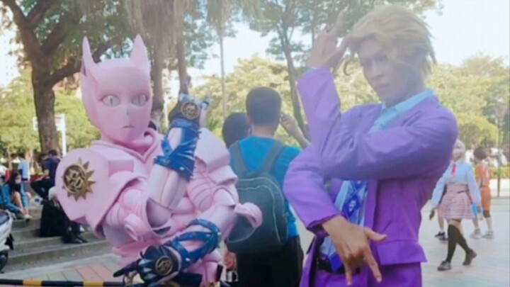 Kira Yoshikage and Killer Queen