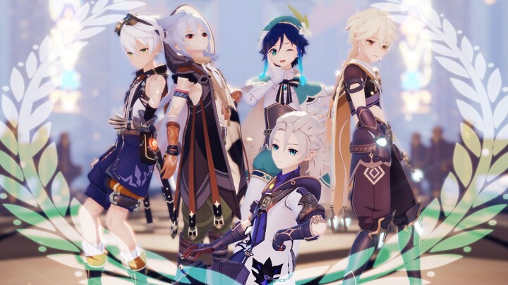 [4K| Genshin Impact MMD]❀Biểu diễn văn hóa Lễ hội hoa gió❀[Teyvat Youth League·Vấn đề thứ năm][Sora·