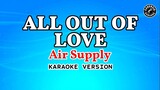 All Out Of Love (Karaoke) - Air Supply