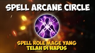 SPELL khusus role MAGE yang dihapus Moonton (Arcana Circle) #Shorts