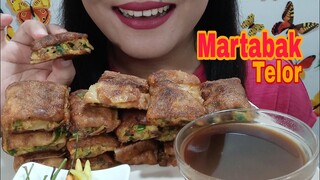 ASMR MARTABAK TELOR | ASMR MUKBANG INDONESIA | EATING SOUNDS