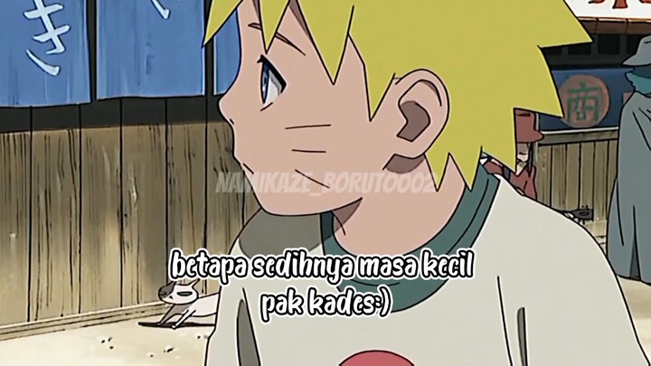 mengenang kesedihan Naruto saat kecil🥀🕊️