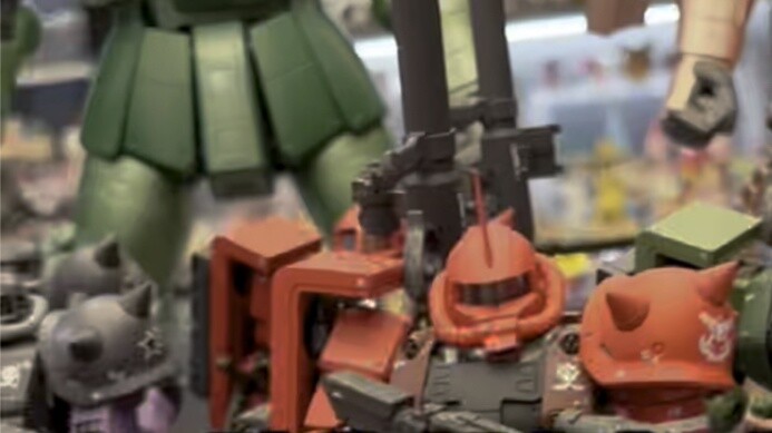 An inventory of one-eyed machines, must men drive a Zaku?