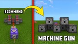 Simple Machine Gun in Minecraft | Command Block
