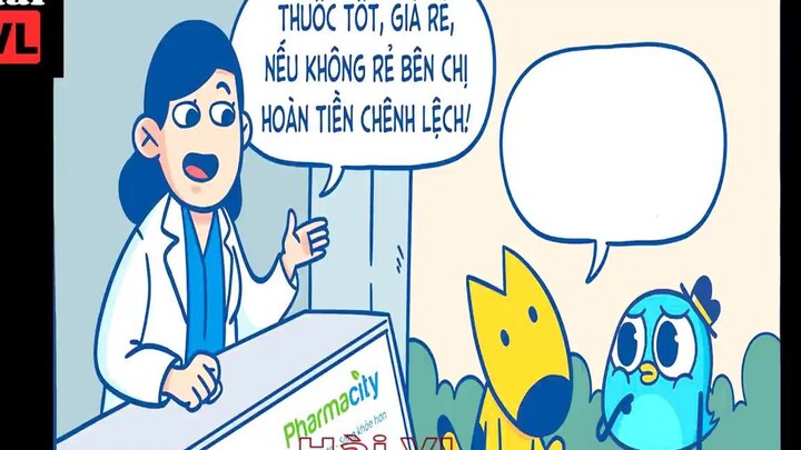 Truyện tranh chế hài hước (P61) Én Comic Tí Đù _ Hài VL