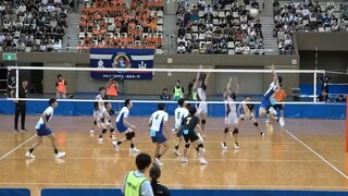 A true portrayal of volleyball boys, the strongest high school battle between Dongshan and Juntai