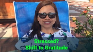 International Speaker on Gratitude: "Stressed? Shift to Gratitude"