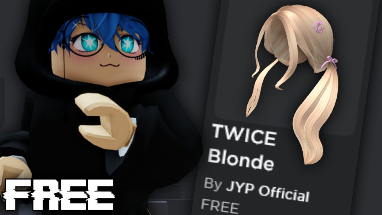 BAGUS BANGET! ITEM GRATIS BARU TWICE Blonde Pigtails DI GAME TWICE