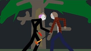 Myers Piggy vs Jason Doggy - Stickman Piggy Animation