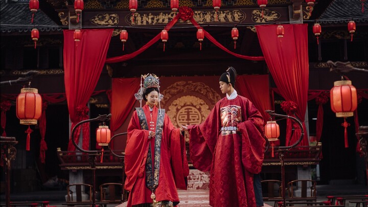 [VLOG]Show you a Hanfu wedding,including tips of preparing a marriage