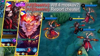 HOW TO CONFUSE YOUR ENEMY USING COLLECTOR SKIN OF SUN AND MOSKOV! 4 CLONES!