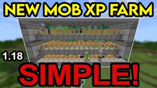 New Mob XP Farm in Minecraft Bedrock 1.18 MCPE/XBOX/PS4/SWITCH