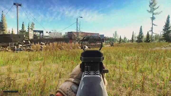 ผู้เล่น Dark Zone ครั้งแรกที่เล่น Tarkov เพื่อทำสถานะภารกิจ...