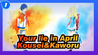 Your lie in April|[Board Painting】Kousei&Kaworu_1