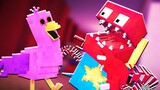 Opila VS Boxy Boo [Poppy Playtime Minecraft Animation]