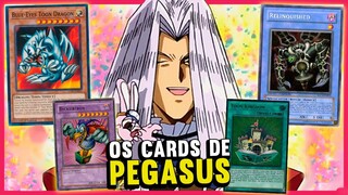 OS CARDS QUE REPRESENTAM PEGASUS | YU-GI-OH! DUELISTAS LENDÁRIOS