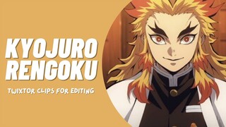 Kyojuro Rengoku twixtored clips for editing | Kimetsu no Yaiba | Watch in 1080p