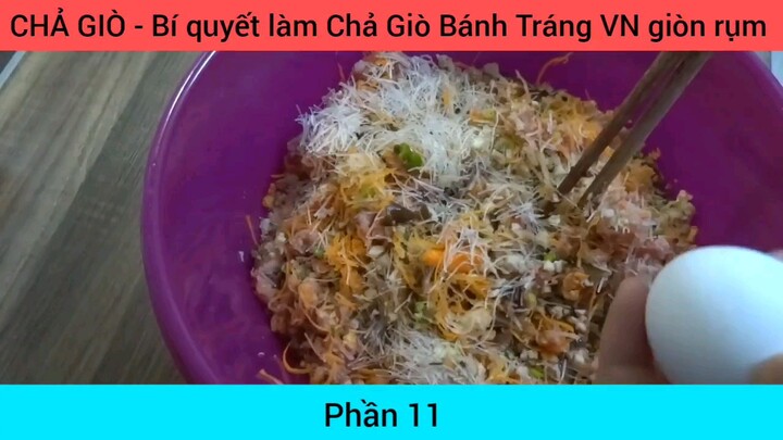 bí quyết làm chả giò bánh tráng #11