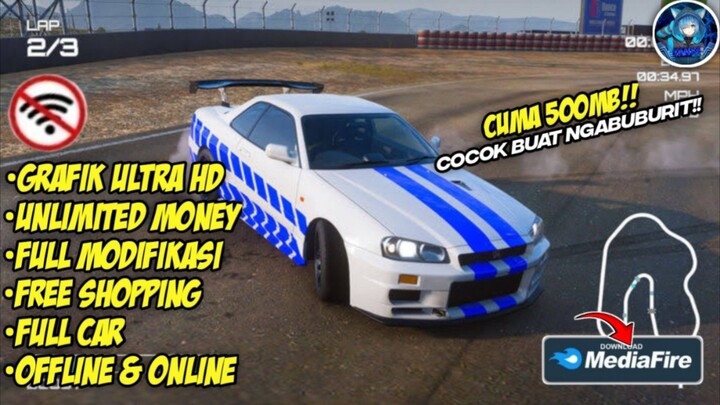 Game Racing Grafik HD Open World Full Modifikasi Offline di Android Cocok Buat Ngabuburit