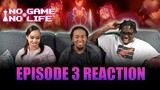 Expert | No Game No Life Ep 3 Reaction