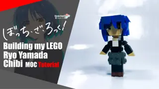 LEGO Bocchi the Rock! Ryo Yamada Chibi MOC Tutorial | Somchai Ud