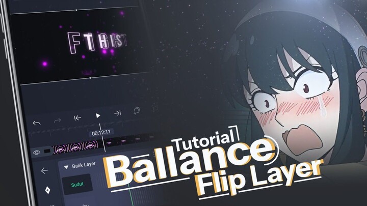 Balance Flip Layer Tutorial Alight Motion - AMV