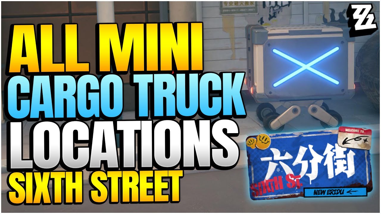 ALL 6 Missing Mini Cargo Truck Locations in Sixth Street 