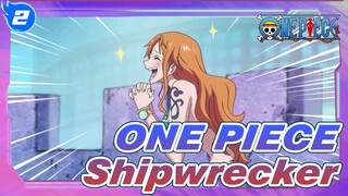 ONE PIECE|Shipwrecker！Scenes of Nami beating others_2