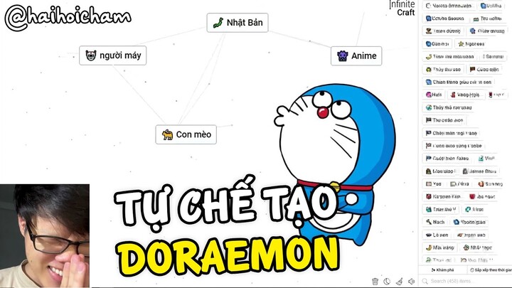 Tôi Đã Tự Tạo Ra Doraemon Trong 1 Tiếng 30 Phút | Infinite Craft | Hải Hỏi Chấm