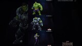 HULK AND SHE-HULK ALL CHARACTER IN FUTURE FIGHT #marvel #shorts