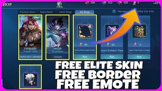 [ NEW EVENT ] FREE ELITE SKIN ESMERALDA, FREE NORMAL SKIN, FREE BORDER, FREE EMOTE | MLBB