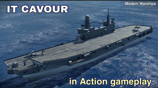 Modern Warships: IT CAVOUR gameplay. online match.