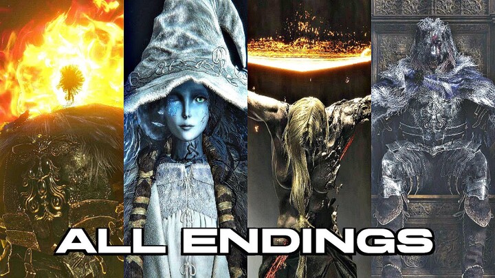 Elden Ring - ALL ENDINGS (Good/Bad/True/Secret)