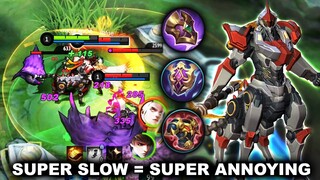 HOW TO USE THIS MOST ANNOYING TANK | HYLOS BEST BUILD & TUTORIAL | MOBILE LEGENDS