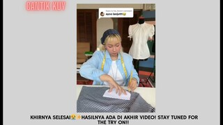 Khirnya Selesai ini hasilnya Lucu Banget