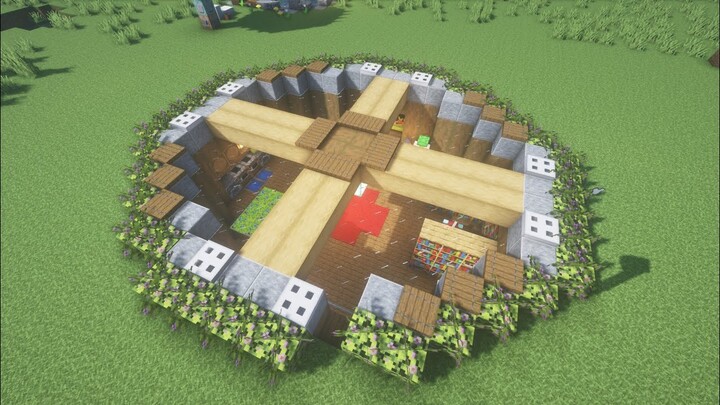 Minecraft Tutorial - Wooden Underground House