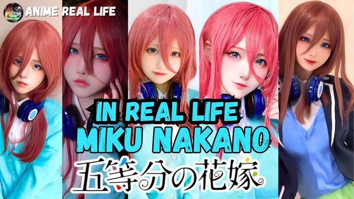 『Miku Nakano』IN REAL LIFE | Kumpulan Cosplayer Anime The Quintessential Quintuplets