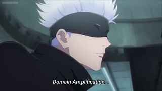 Gojo satoru vs jogo _ hanami and choso jujutsu kaisen shibuya incident arc _ jujutsu kaisen s2 ep 08