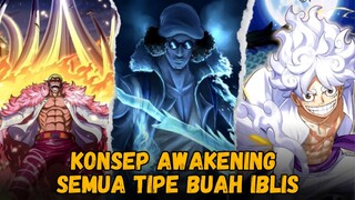 PENJALASAN KONSEP AWAKENING PADA SETIAP TIPE BUAH IBLIS DI ONE PIECE HANYA 3 MENIT