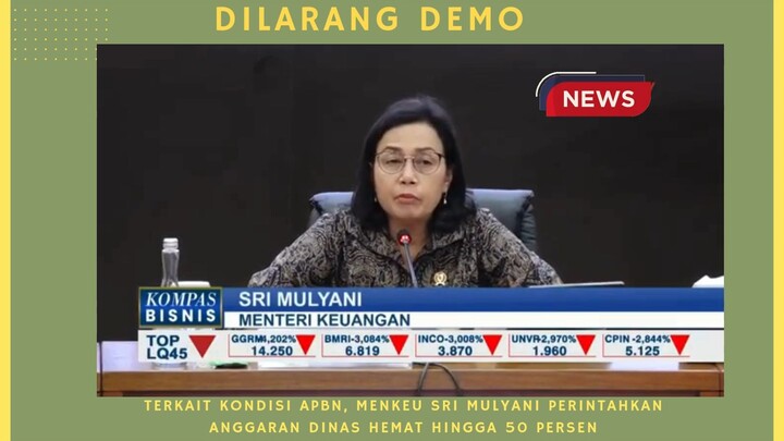 Sri Muliani Tetapkan Anggaran Dinas