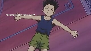 the 1999 hunter x hunter is... odd