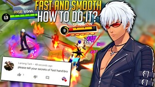 SECRET FOR GUSION FAST AND SMOOTH COMBO REVEAL!!! (GUSION USERS MUST WATCH)